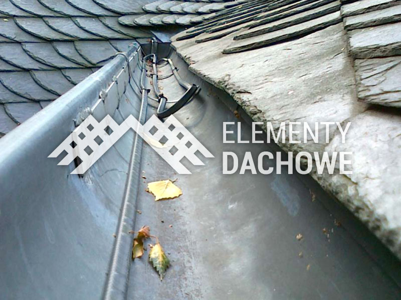 ogrzewanie rynien dachowych